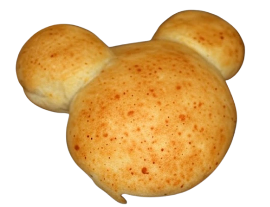 Pan con forma de mickey